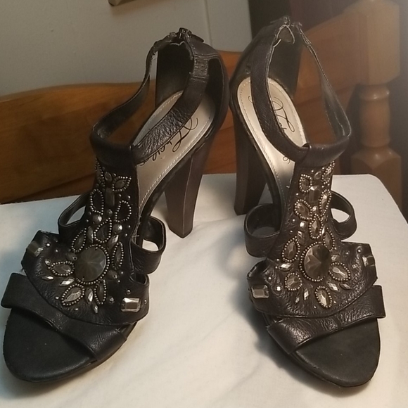 🖤BLACK🖤Fergie "Escape" Platform Sandal - Picture 7 of 14